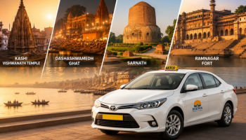 Ghat and temple tour taxi