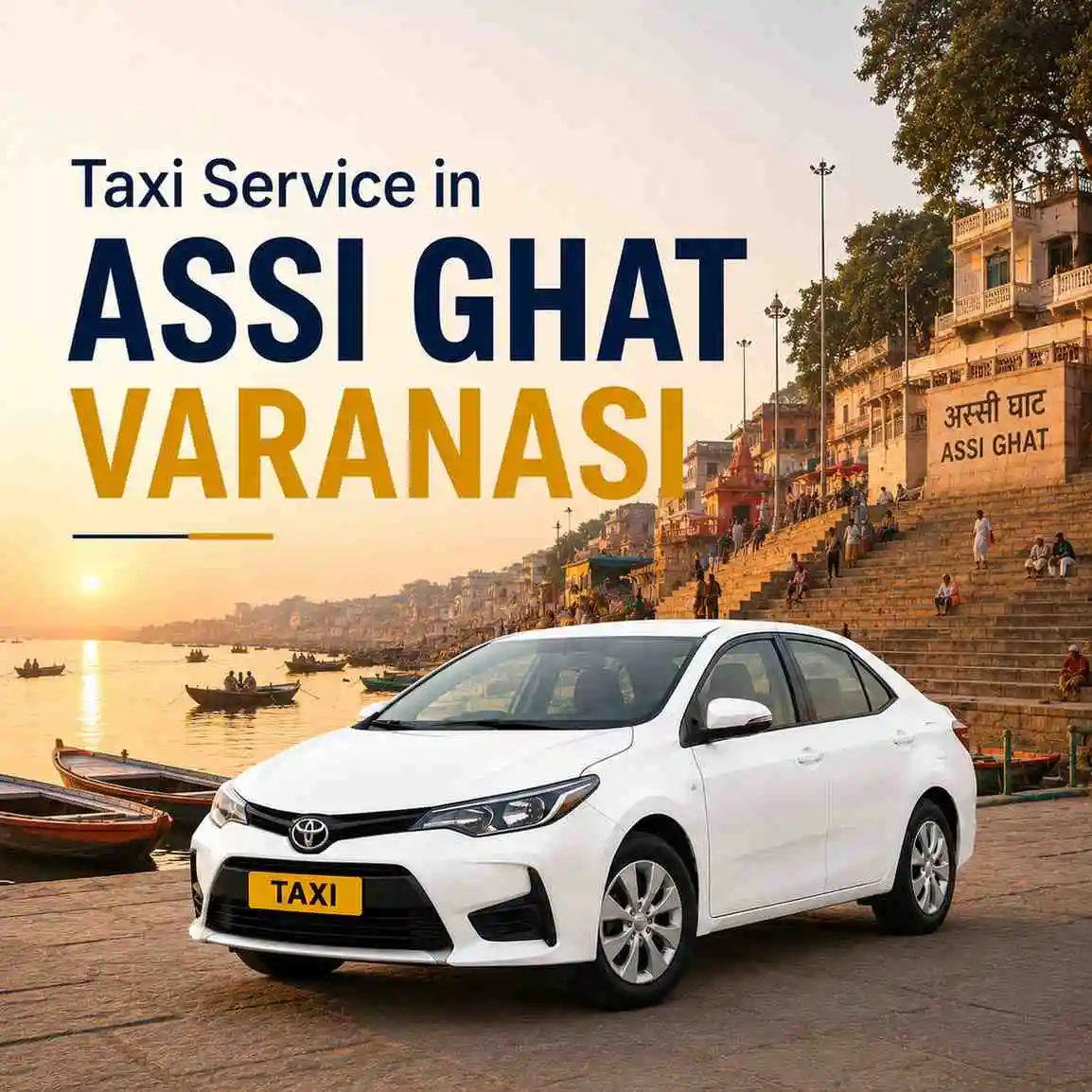 Taxi service in Assi Ghat Varanasi