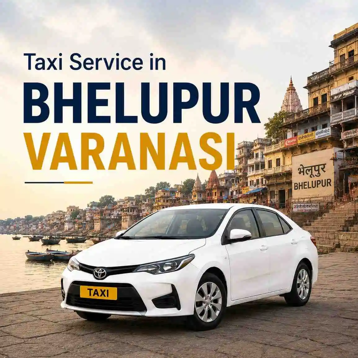 Taxi service in Bhelupur Varanasi